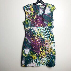 John Miller Collection Art to Wear Printed A Line Dress